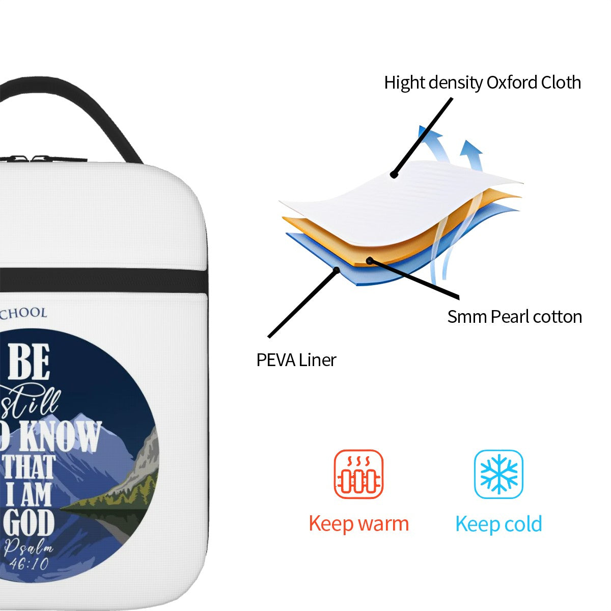 "Be Still and Know" Lunchbox- 25/26 MIC School Collection