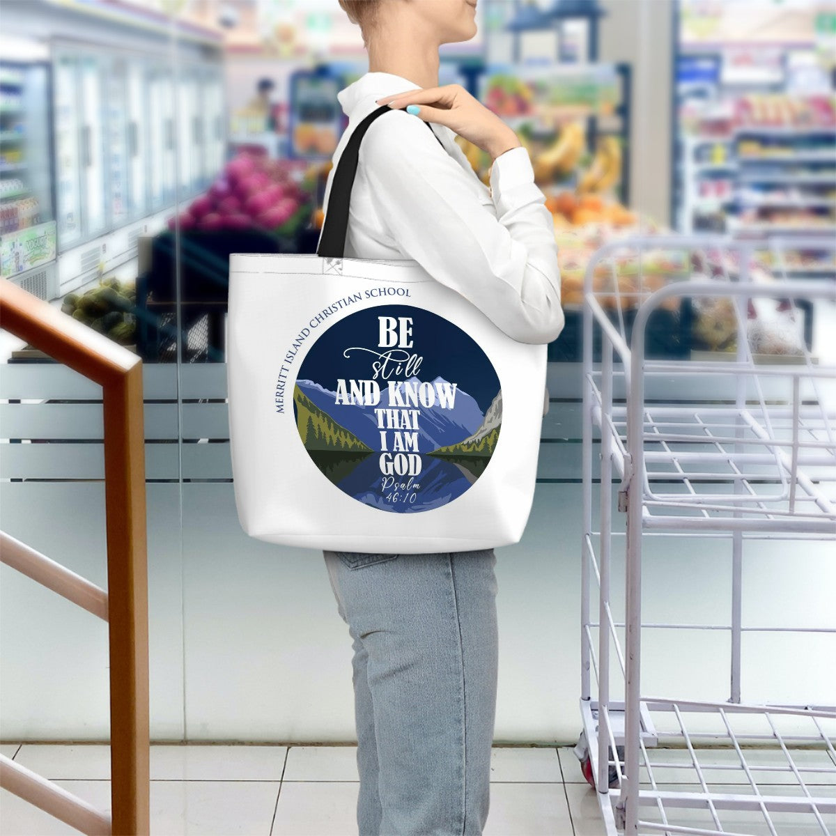 Large Capacity One Shoulder Tote Bag- 25/26 MIC School Collection