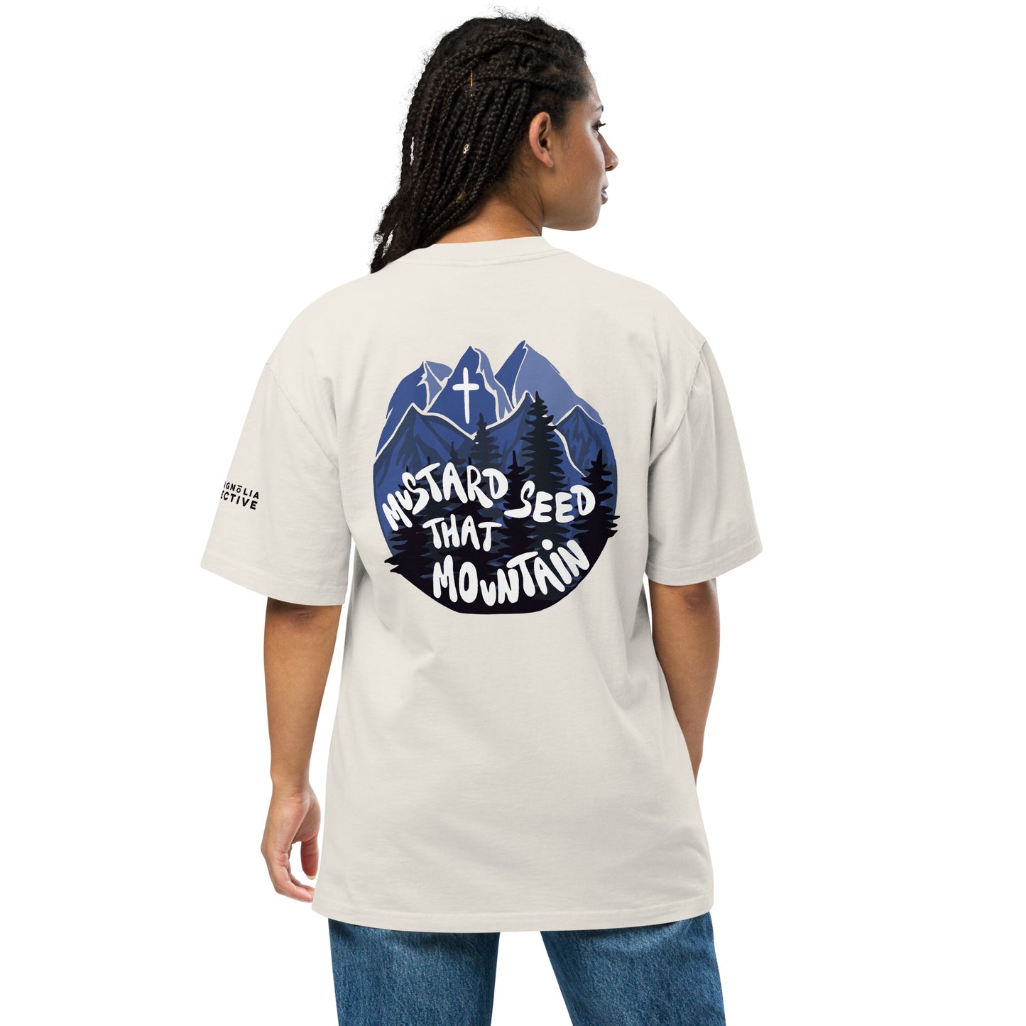 “Mustard Seed That Mountain” Oversized Tee