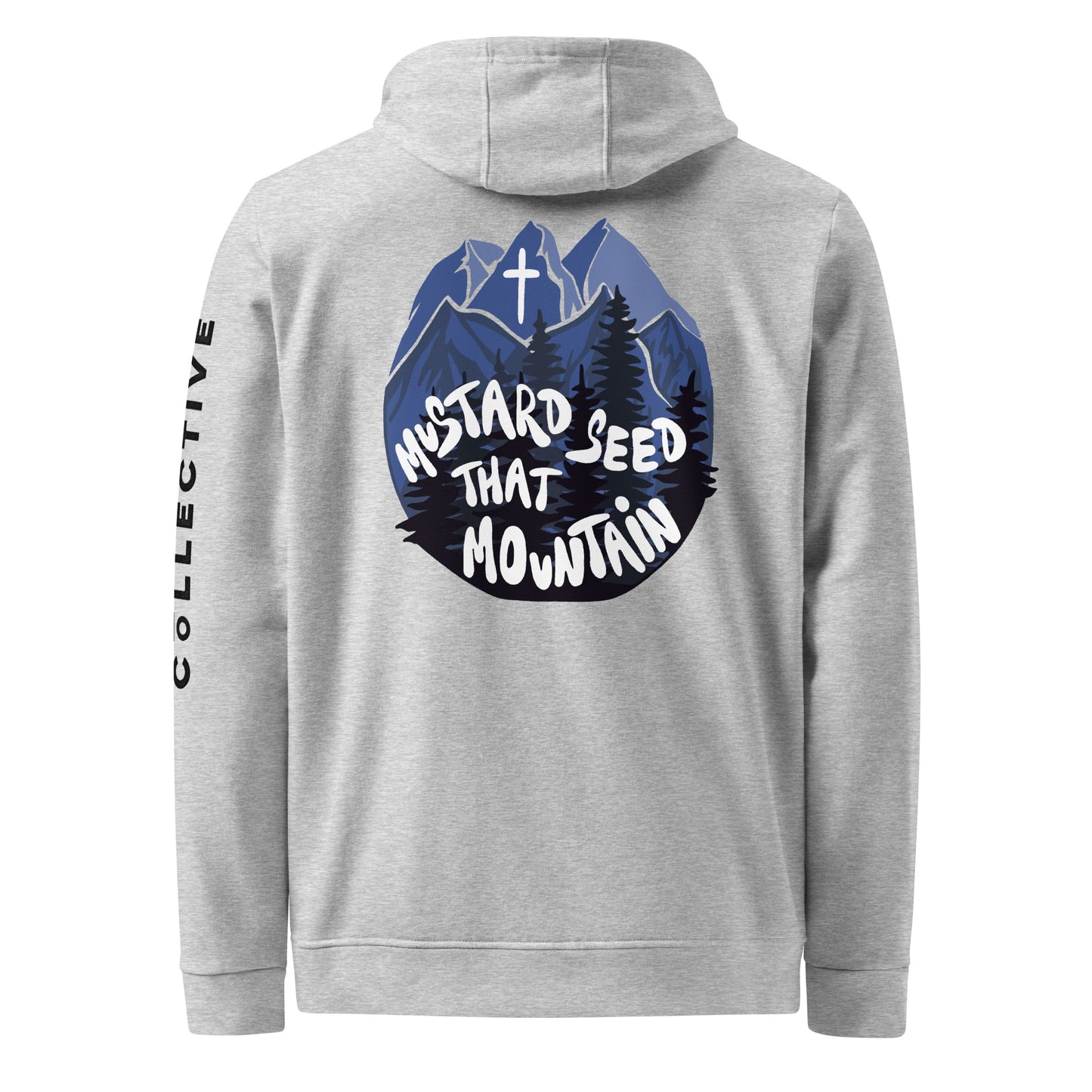 “Mustard Seed That Mountain” Adidas Fleece PullOver Hoodie