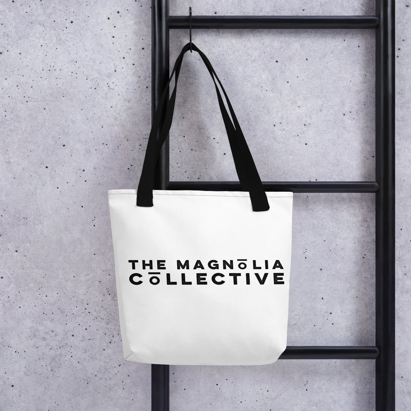 “Mustard Seed That Mountain” 15x15 Water Resistant Tote