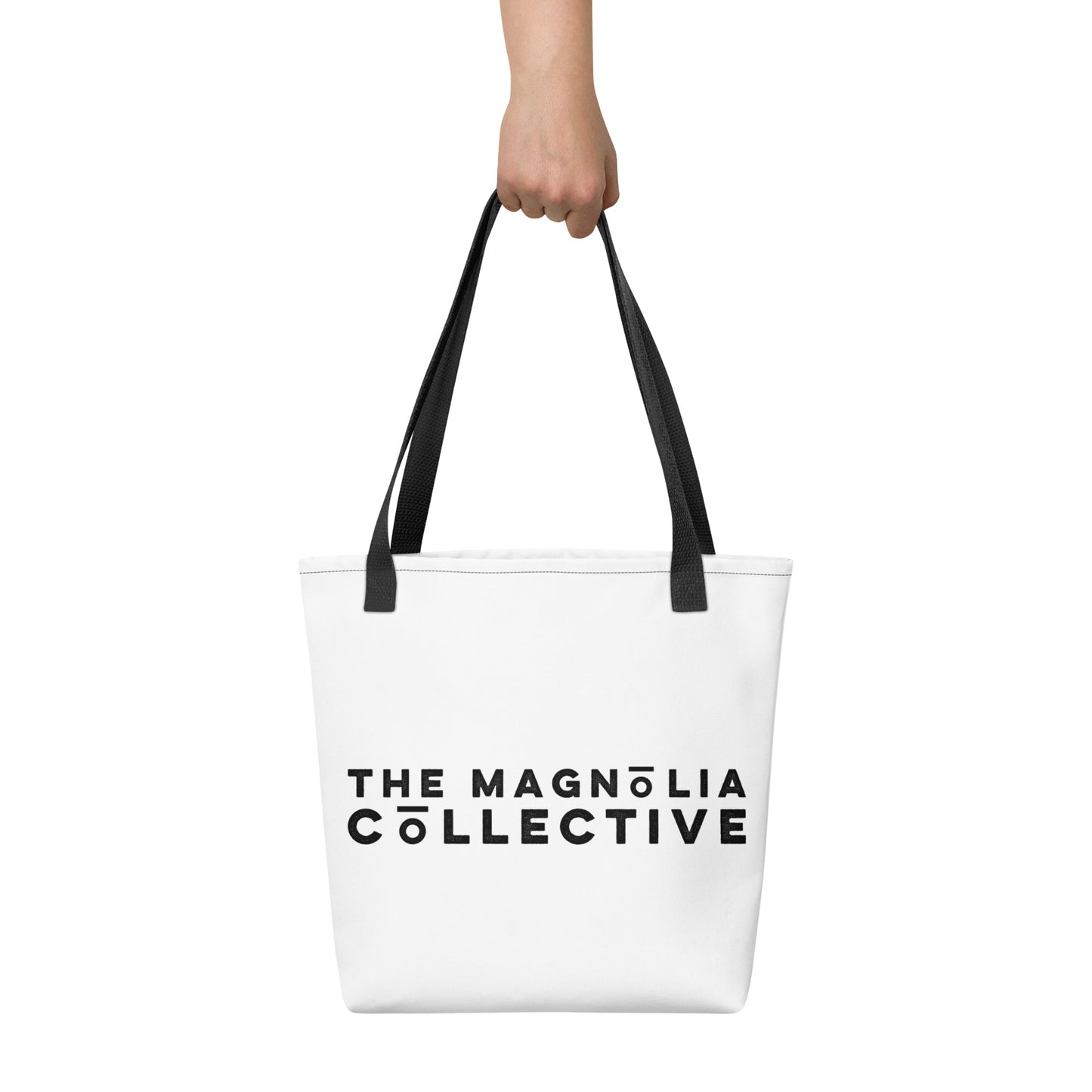 “Mustard Seed That Mountain” 15x15 Water Resistant Tote