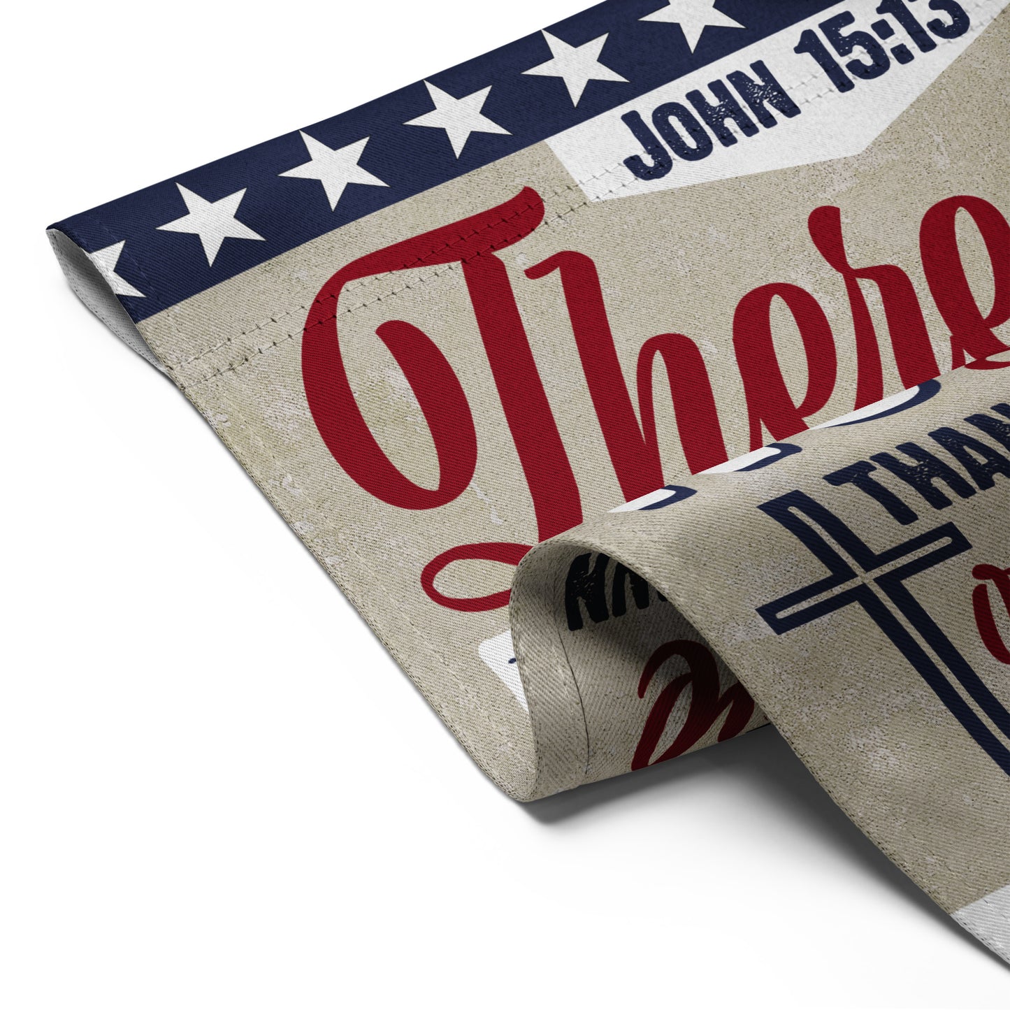 Memorial Day Garden Flag – John 15:13