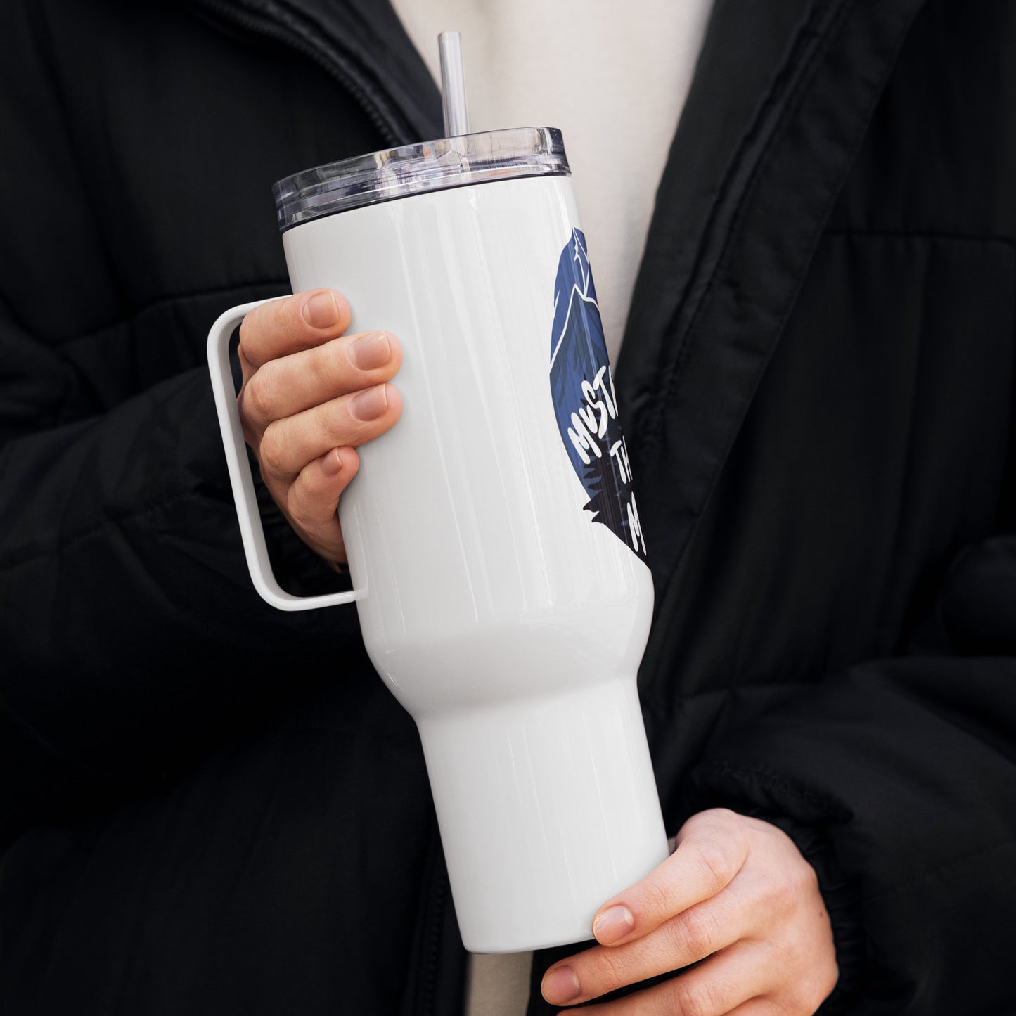 “Mustard Seed That Mountain” Tumbler- 25 oz and 40 oz